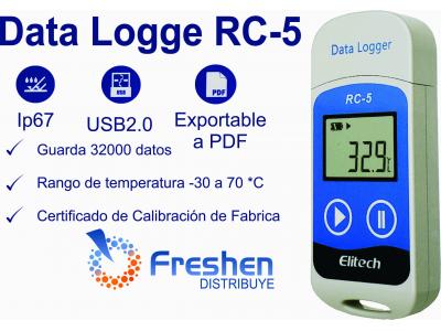 Registro de Temperatura Data Logger RC-5