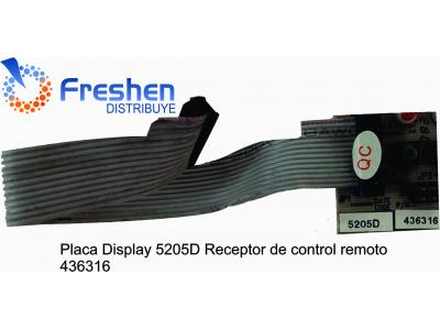 Placa Display 5205D Receptor de control remoto 436316