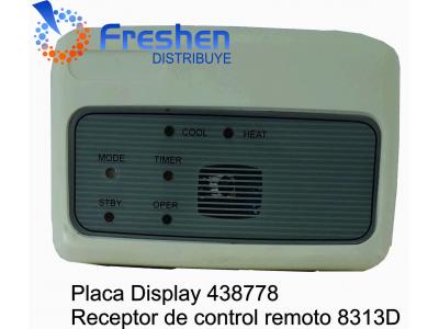 Placa Display 438778 Receptor de control remoto 8313D