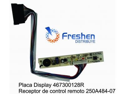 Placa Display 467300128R Receptor de control remoto 250A484-07