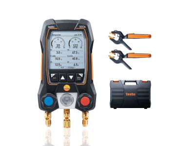 Manifold testo 550s Smart Kit -  Manifold Digital con sondas de temperatura inalámbricas y maletín