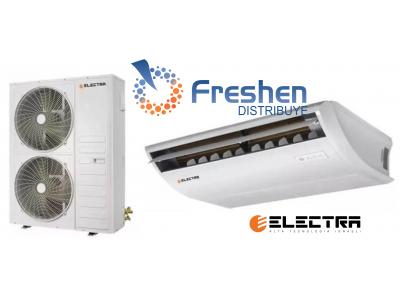 Equipo de AA PISO TECHO Marca ELECTRA  5 TR  ON/OFF 380V R-410