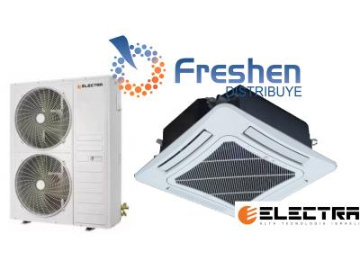 Equipo de AA CASSETTE Marca ELECTRA  5 TR  INVERTER 380V R-410