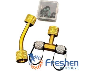 Juego de accesorios para Vacuoetro digital   tee + conector y orings
