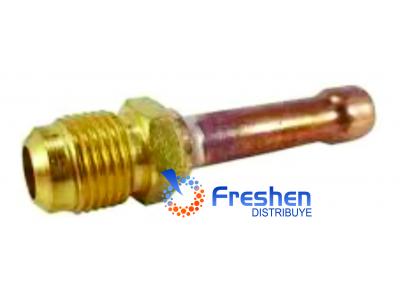 Unión De Bronce Para Soldar Caño De 5/8 FM a 5/8 soldar con chicote de cobre