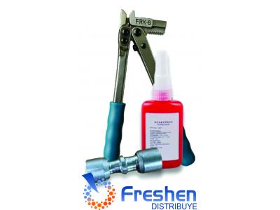 Pinza Lokring Frk Para Refrigeracion + Sellador + 40Anillos