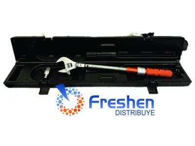 Torquimetro hasta 110Nm  boca regulable 5-35mm  y Cabezal para tubos