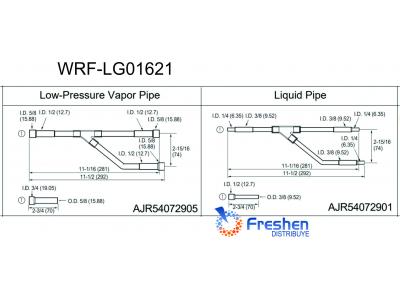 REFNET LG 01621  - (AJR54072905  //  AJR54072901)