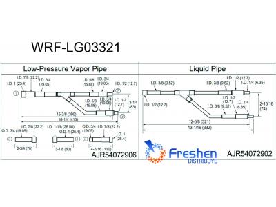 REFNET LG 03321 - (AJR54072906  //  AJR54072902)