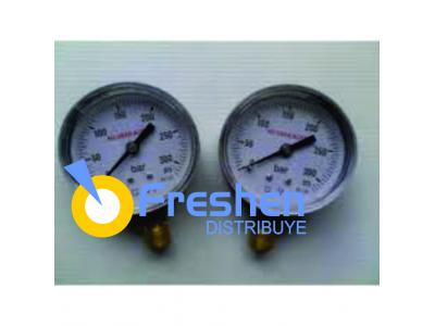 Reloj para regulador de nitrojeno de baja de 0 a 25 bar